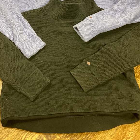 CALIA cozy funnel neck sweatshirts, black and cloud blue, size XL - Picture 5 of 6